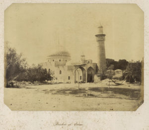 İrəvanda Göy məscidinin ən qədim fotosu. 1862-ci il