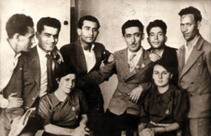 Səməd Vurğun, Nigar Rəfibəyli, Mirvarid Dilbazi, Zaman Vəliyev, Böyükağa Qasımzadə və b., İrəvan, 1946