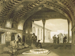 İrəvanda məhv edilmiş Sərdar sarayının interyeri
